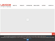 Tablet Screenshot of lavocespeakers.com